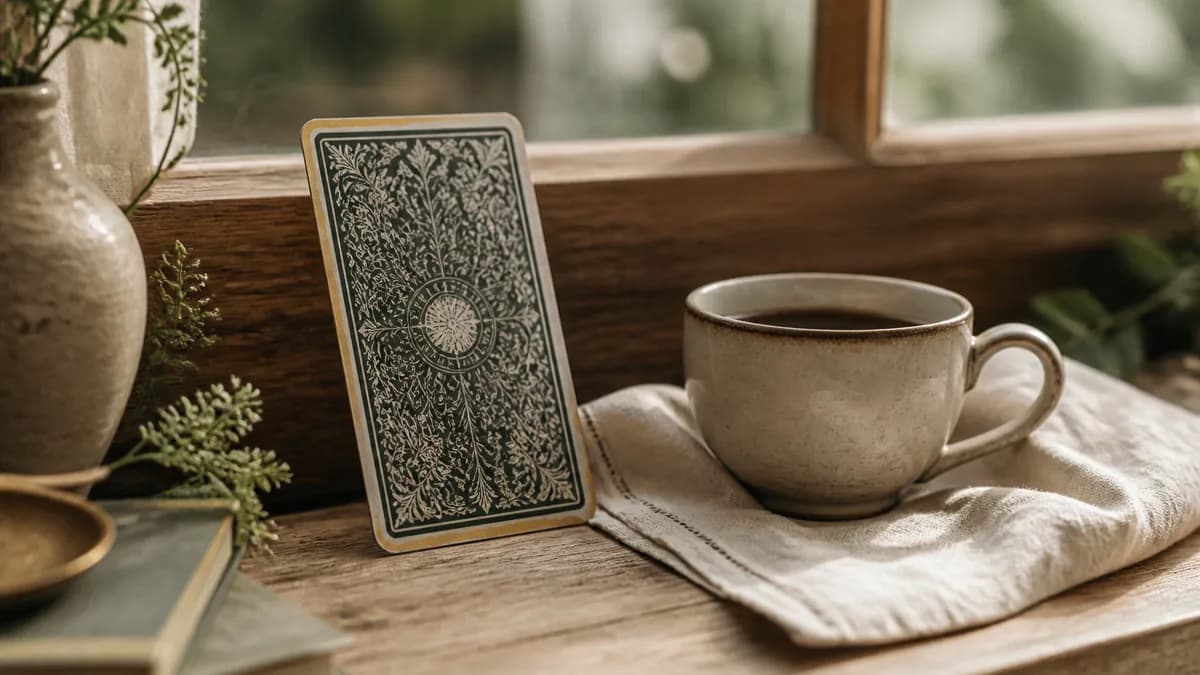 Carta del giorno tarocchi gratis — messaggio quotidiano sul davanzale