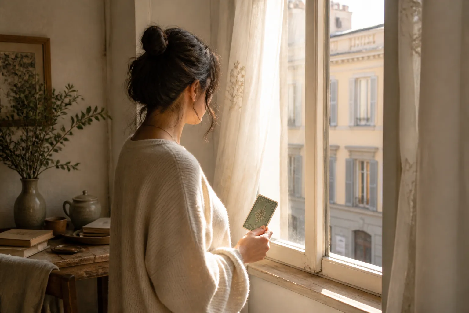 Inizio di giornata con la carta del giorno — tarocchi online gratis