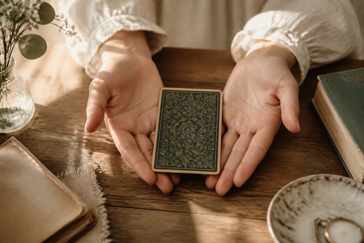 Momento di pausa prima di un sì o un no — tarocchi sì o no gratis